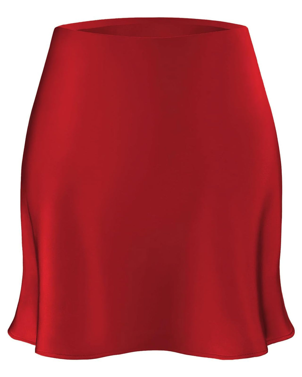 Outoshe Women's Satin Mini Skirt Silk High Waisted White Short Skirts