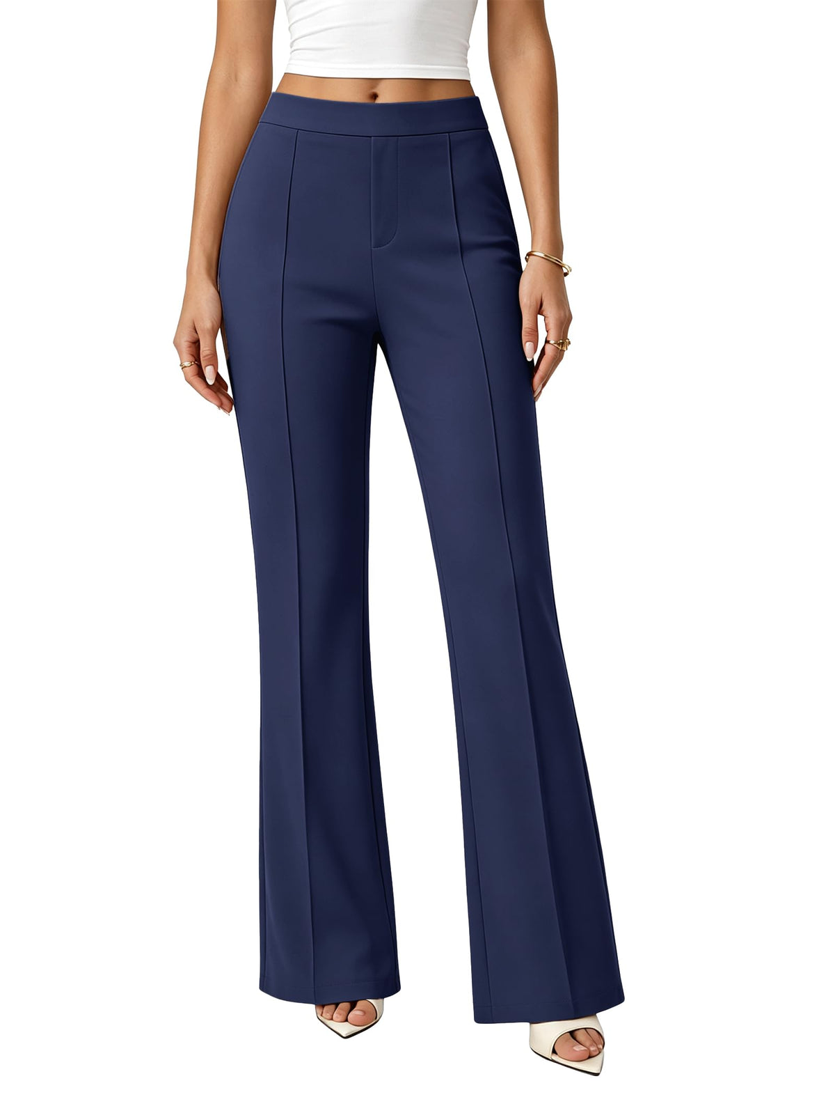 JEKAOYI Women's Stretchy Dress Pants Bootcut Business Casual Work Slacks