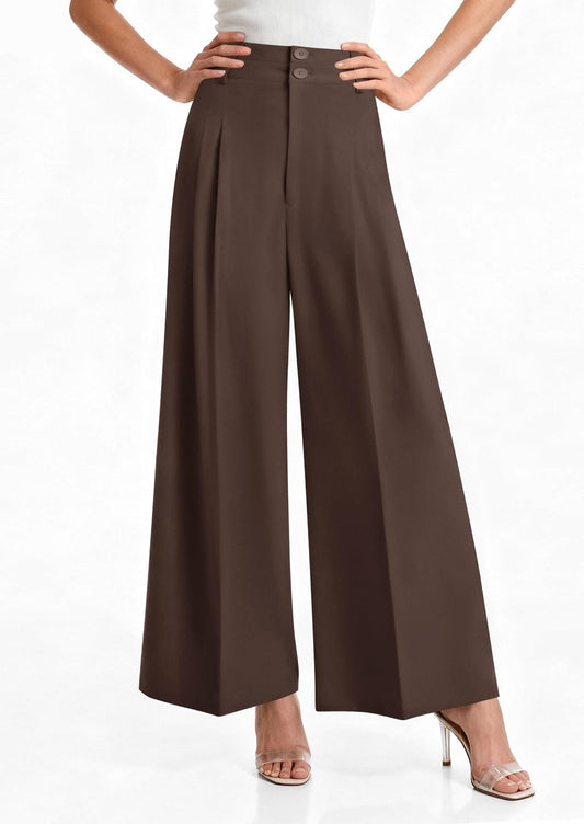 PRETTYGARDEN Women's High Waisted Wide Leg Dress Pants