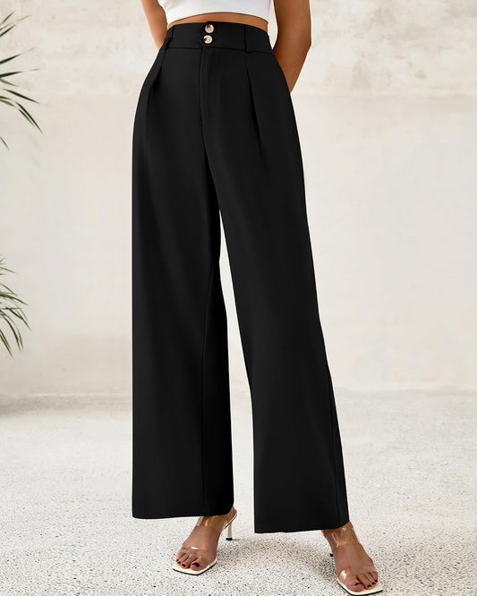BTFBM Wide Leg Dress Pants Women Business Casual Outfits