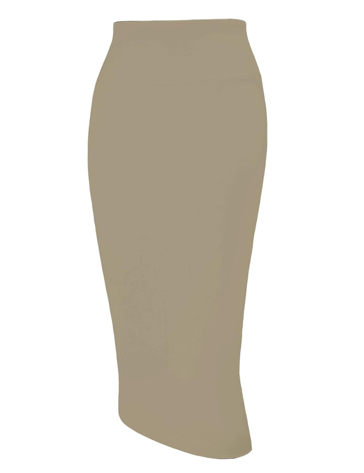 Tapata Women's Office Work Pencil Skirt Stretch High Waist Below Knee Bodycon for Business Casual