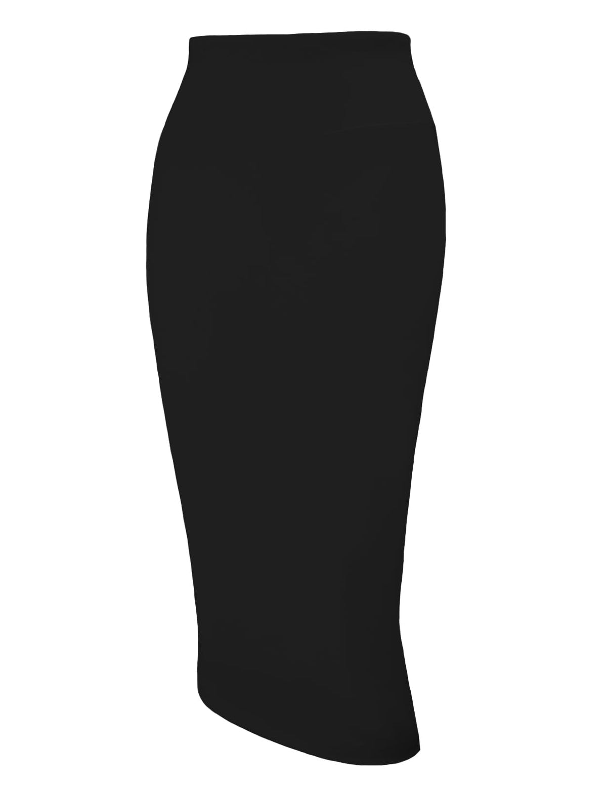 Tapata Women's Office Work Pencil Skirt Stretch High Waist Below Knee Bodycon for Business Casual