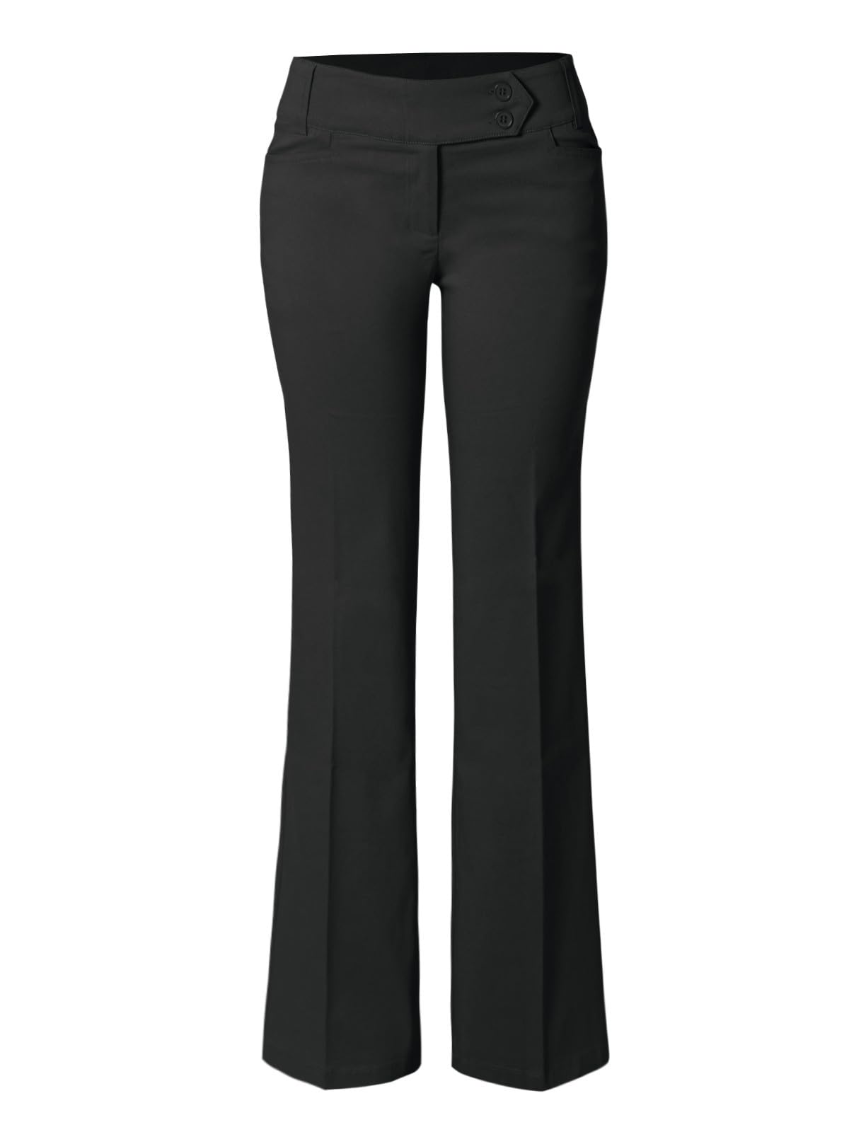 Design by Olivia Women's Dress Pants Bootcut Work Slacks Stretch Office