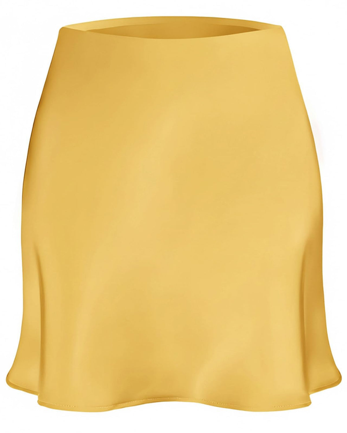 Women's Satin Mini Skirt Leopard Print High Waist Silk Short Skirts