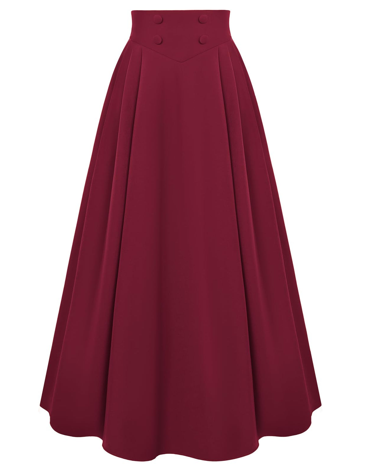 Scarlet Darkness Long Skirts for Women Maxi High Waisted A Line Skirt