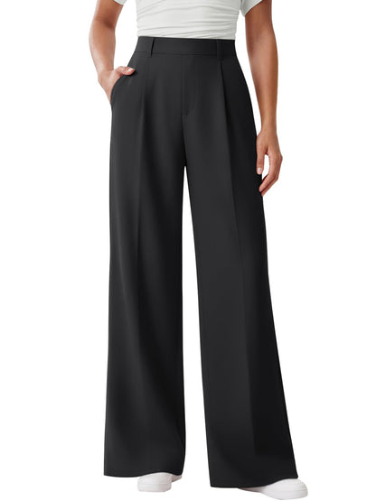 LILLUSORY Womens Stretchy High Waisted Dress Work Pants 2026