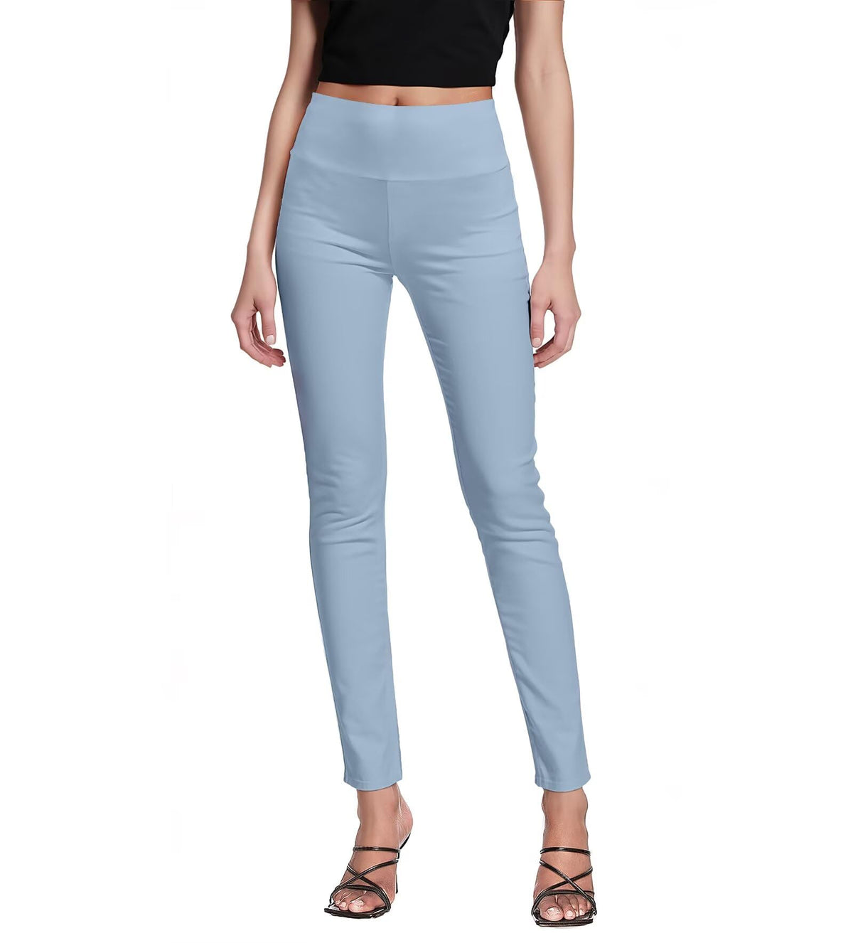 Hybrid & Company Super Comfy Stretch with Full Elastic Waist Pull On Millennium Twill Pant