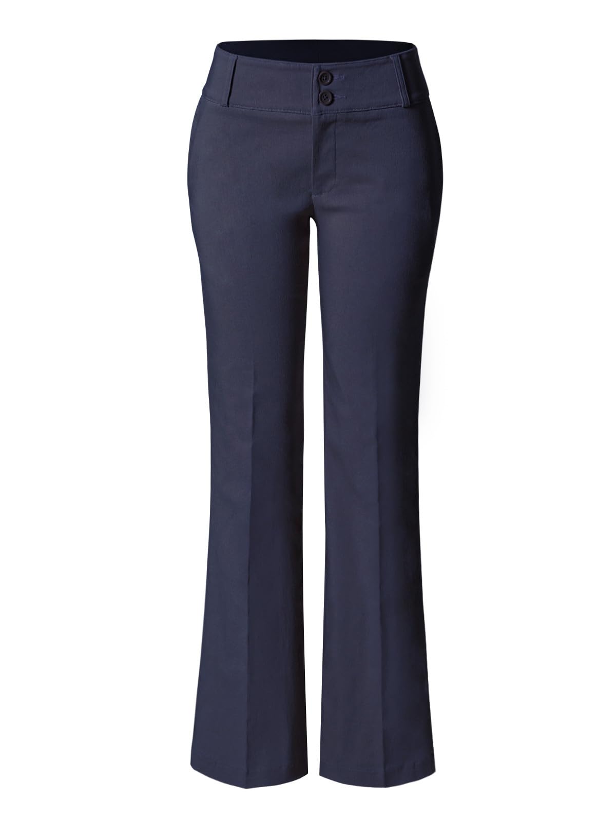 Design by Olivia Women's Dress Pants Bootcut Work Slacks Stretch Office