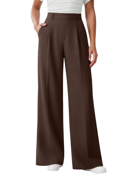 LILLUSORY Womens Stretchy High Waisted Dress Work Pants 2026