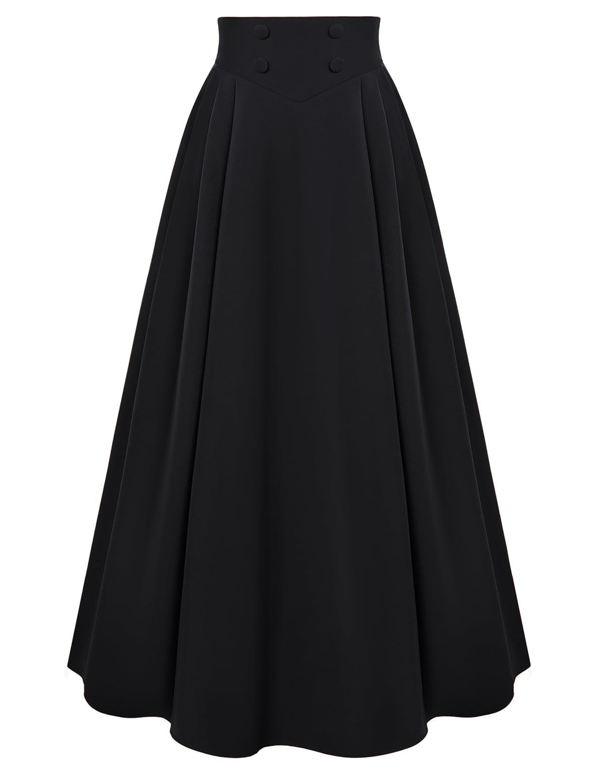Scarlet Darkness Long Skirts for Women Maxi High Waisted A Line Skirt