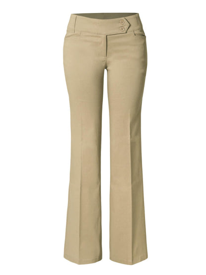 Design by Olivia Women's Dress Pants Bootcut Work Slacks Stretch Office