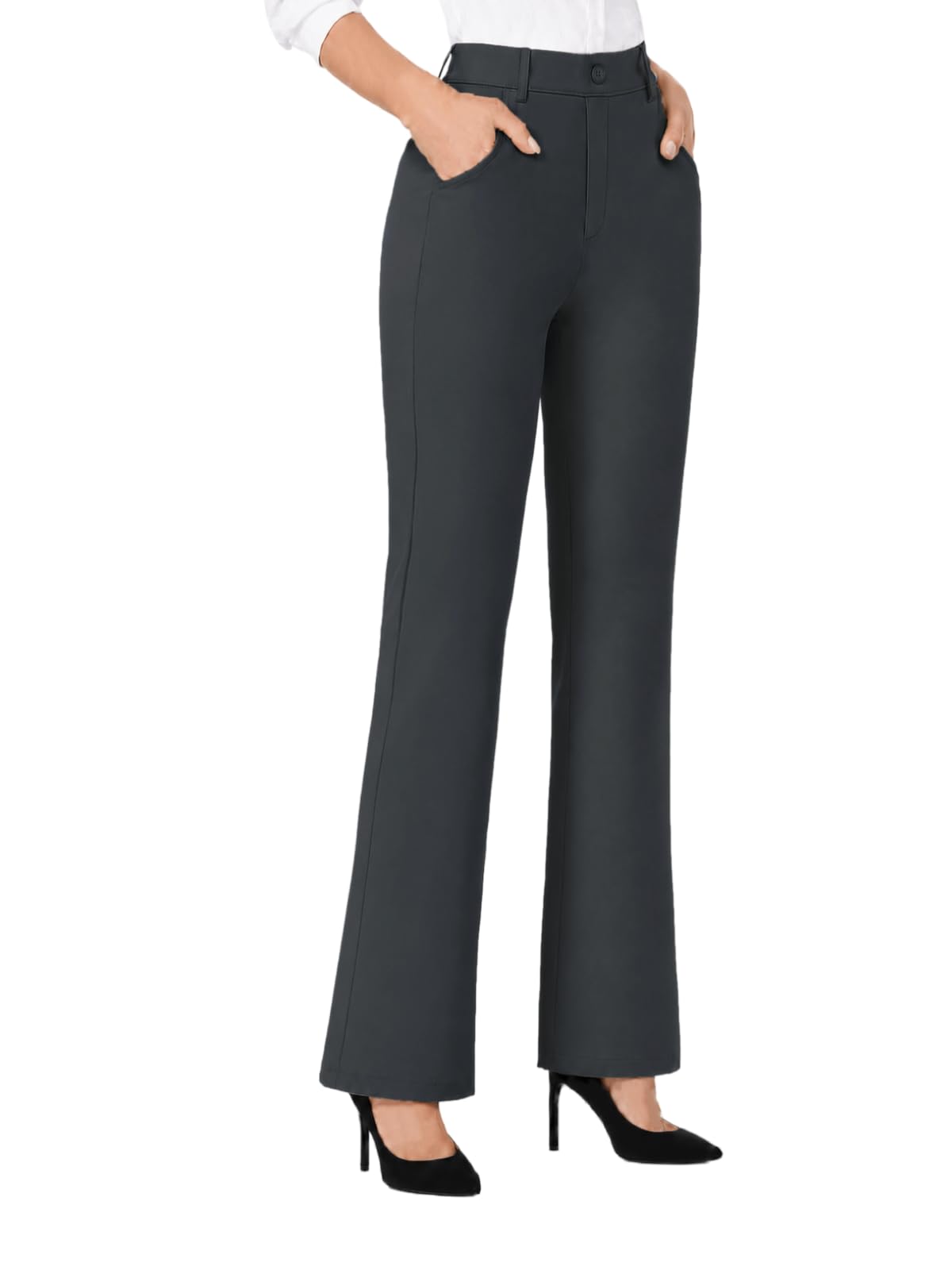 COPYLEAF Dress Pants Women Stretchy Bootcut Casual Work Pants with Pockets