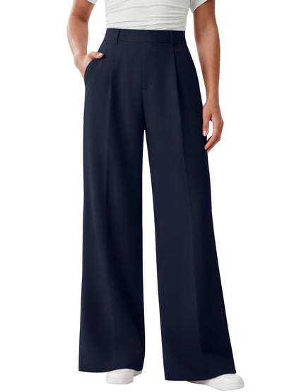 LILLUSORY Womens Stretchy High Waisted Dress Work Pants 2026