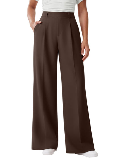 LILLUSORY Womens Stretchy High Waisted Dress Work Pants 2026