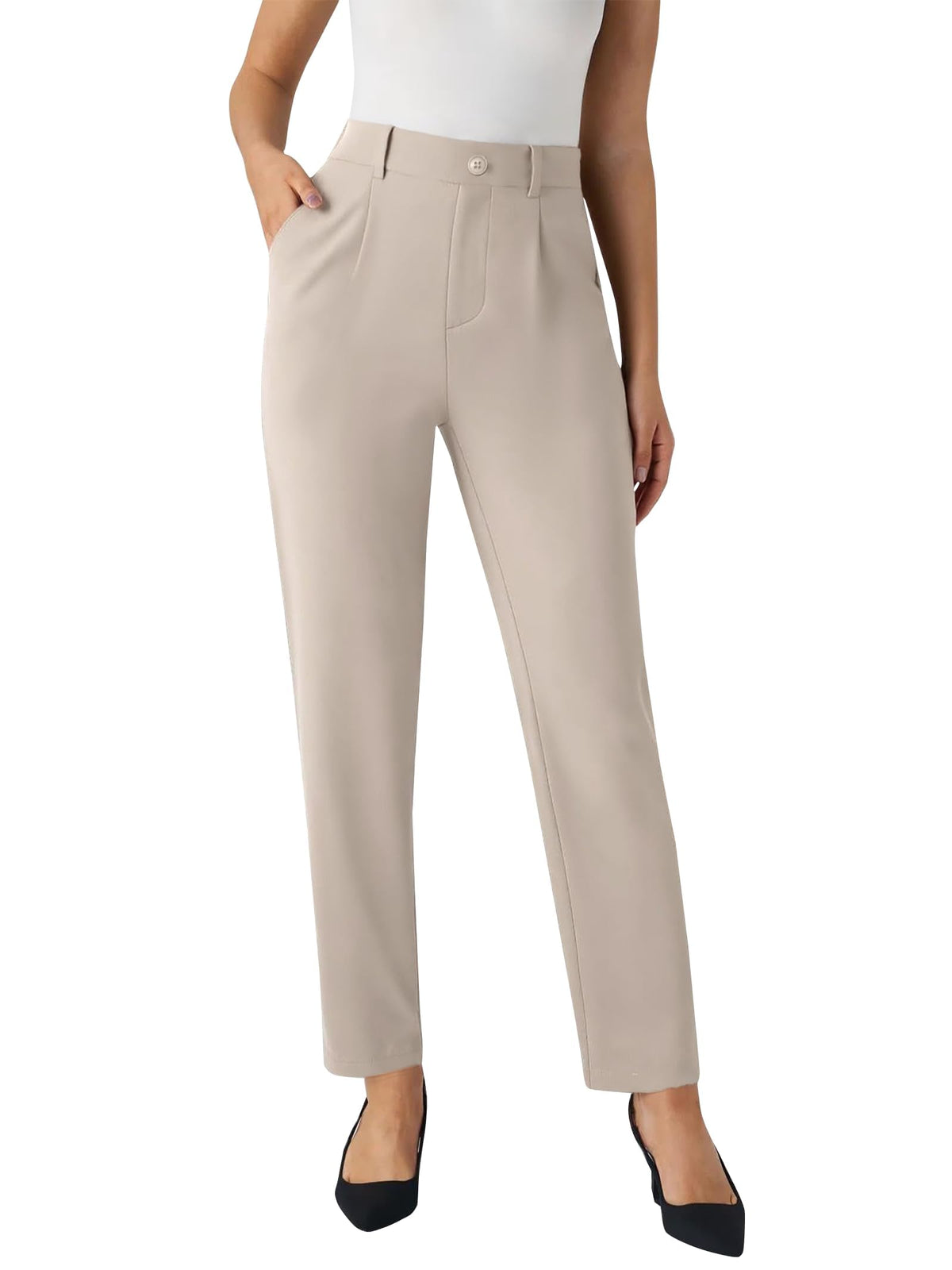 JEKAOYI Womens Stretchy Dress Work Pants Business Casual Office Slacks