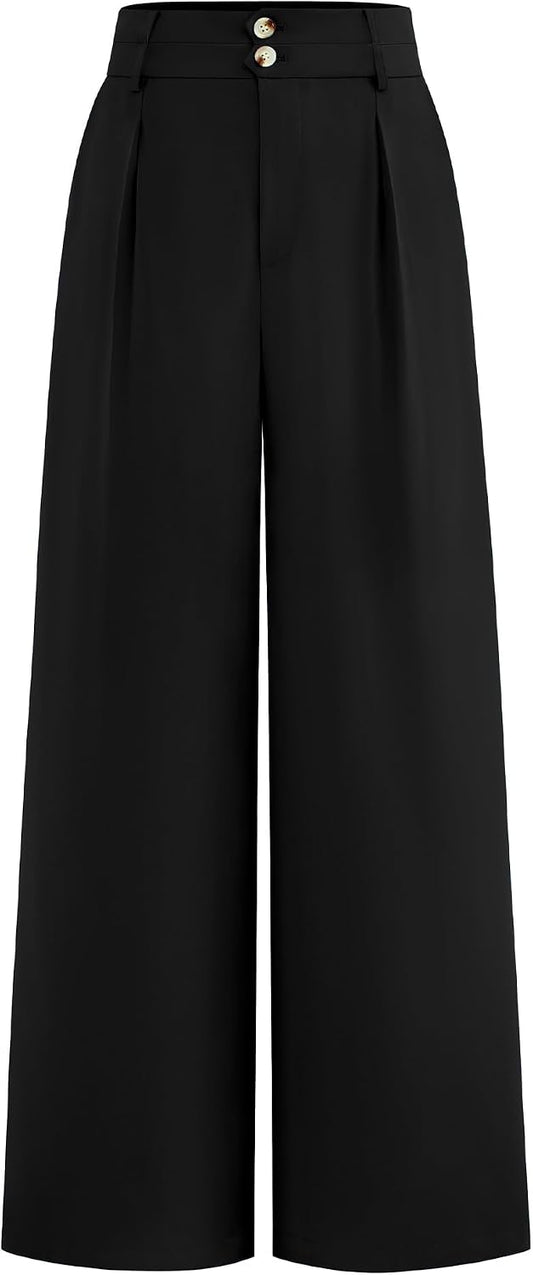 BTFBM Wide Leg Dress Pants Women Business Casual Outfits