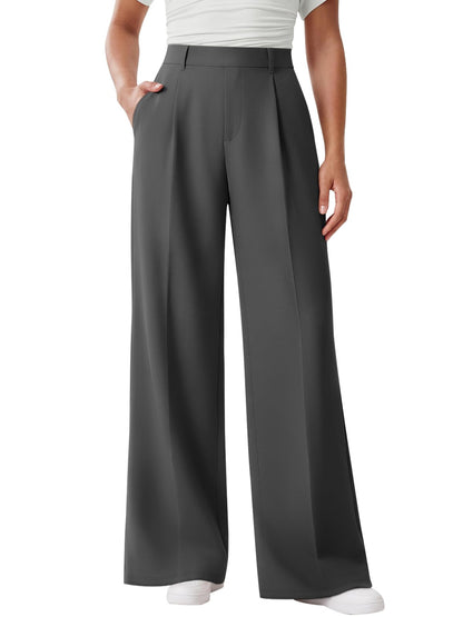 LILLUSORY Womens Stretchy High Waisted Dress Work Pants 2026