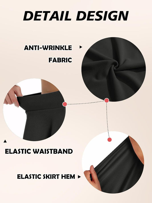 Skirts for Women Summer Pleated Mini Casual Flowy High Waisted Short Skirt