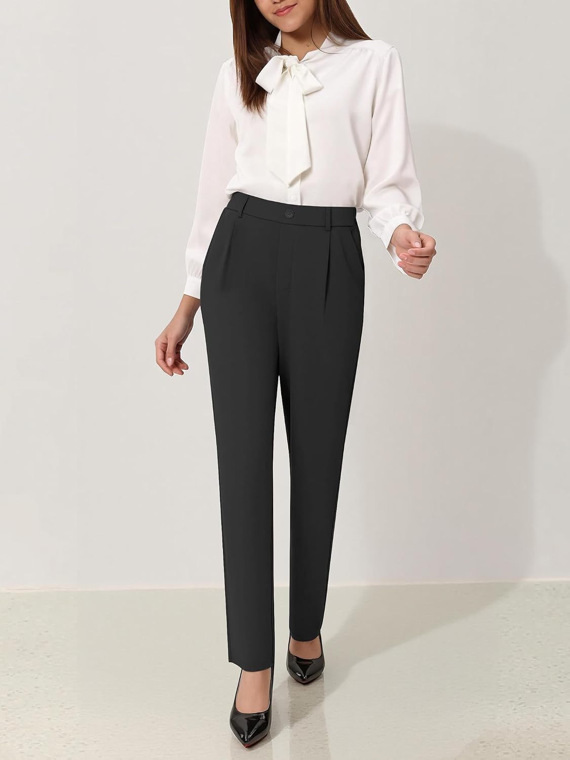 JEKAOYI Womens Stretchy Dress Work Pants Business Casual Office Slacks