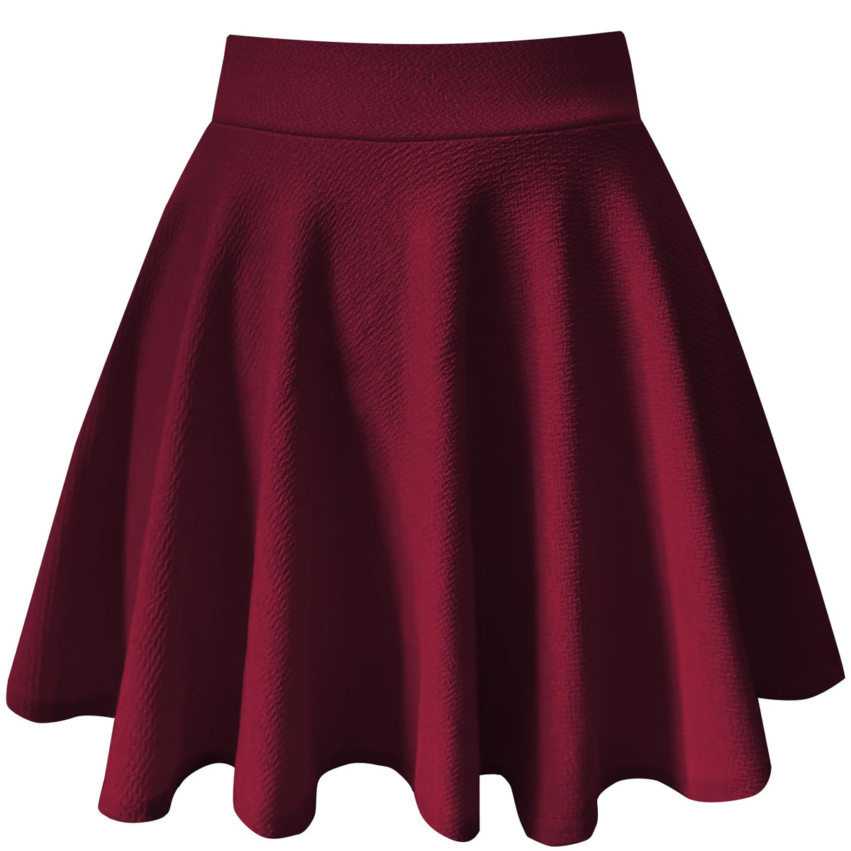 THHGPO Women's Casual Basic Skirts A-Line Skirt with Shorts