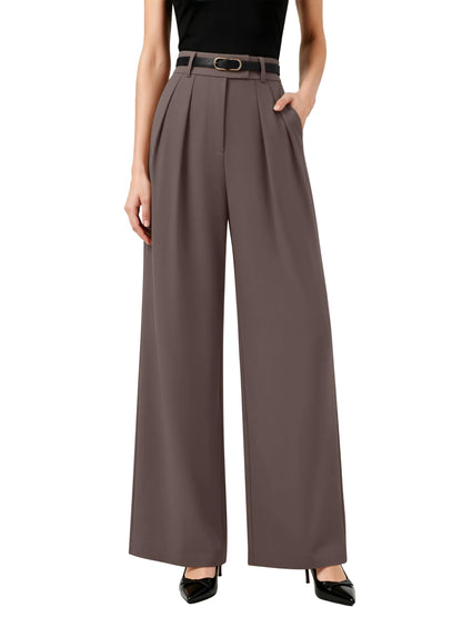 NIMIN Womens Wide Leg Work Dress Pants Business Casual Trousers