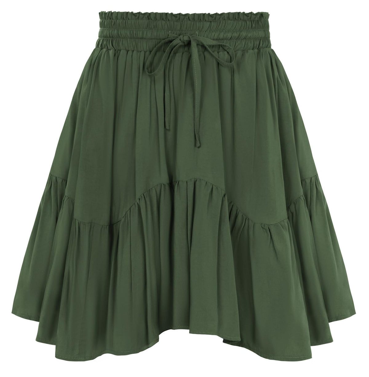 Scarlet Darkness Women Renaissance Pirate Flowy Mini Skirts with Shorts
