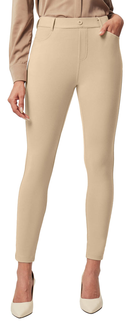 Dress Pants Women Stretch Work Pants Business Casual Outfits with 2 Pockets