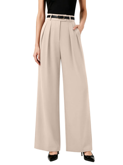 NIMIN Womens Wide Leg Work Dress Pants Business Casual Trousers