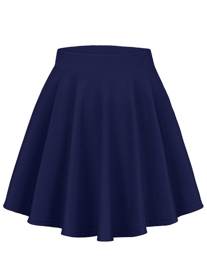 Skirts for Women Summer Pleated Mini Casual Flowy High Waisted Short Skirt