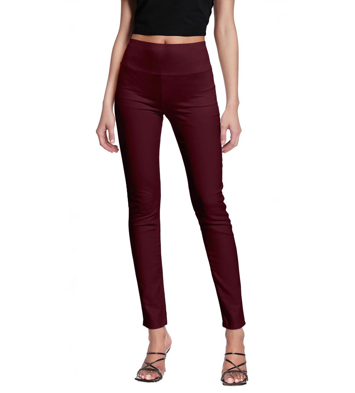 Hybrid & Company Super Comfy Stretch with Full Elastic Waist Pull On Millennium Twill Pant