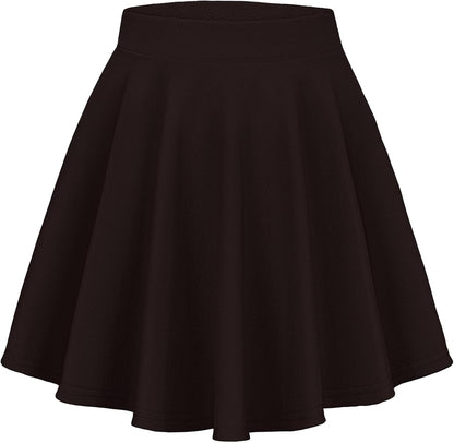 Skirts for Women Summer Pleated Mini Casual Flowy High Waisted Short Skirt