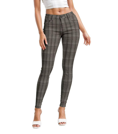 Hybrid & Company Womens Hyper Ultra Stretch Comfy Skinny Leg Work Casual Pants
