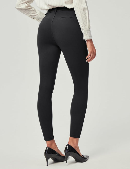Dress Pants Women Stretch Work Pants Business Casual Outfits with 2 Pockets