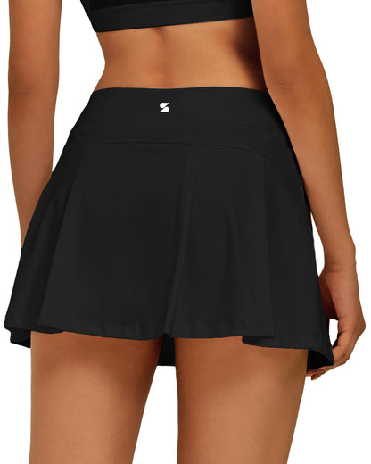 Stelle Women Tennis Skirt High Waisted Athletic Golf Skorts with Pockets