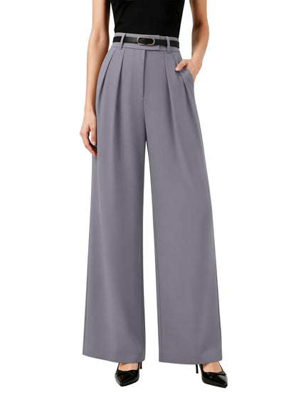 NIMIN Womens Wide Leg Work Dress Pants Business Casual Trousers