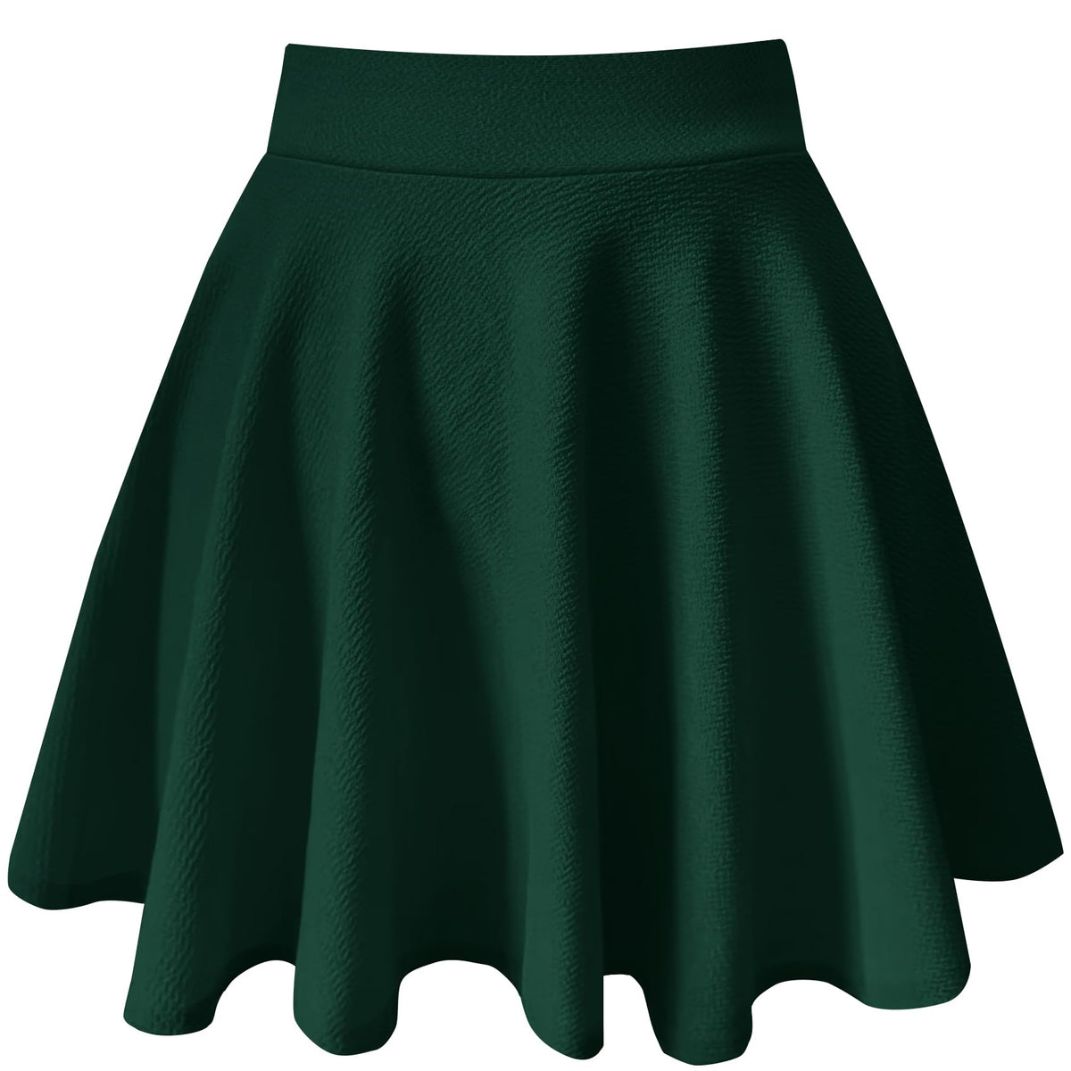 THHGPO Women's Casual Basic Skirts A-Line Skirt with Shorts