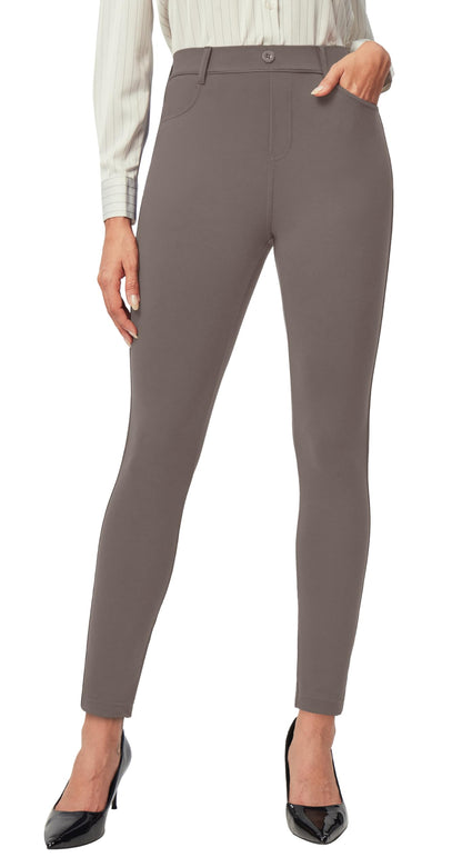 Dress Pants Women Stretch Work Pants Business Casual Outfits with 2 Pockets