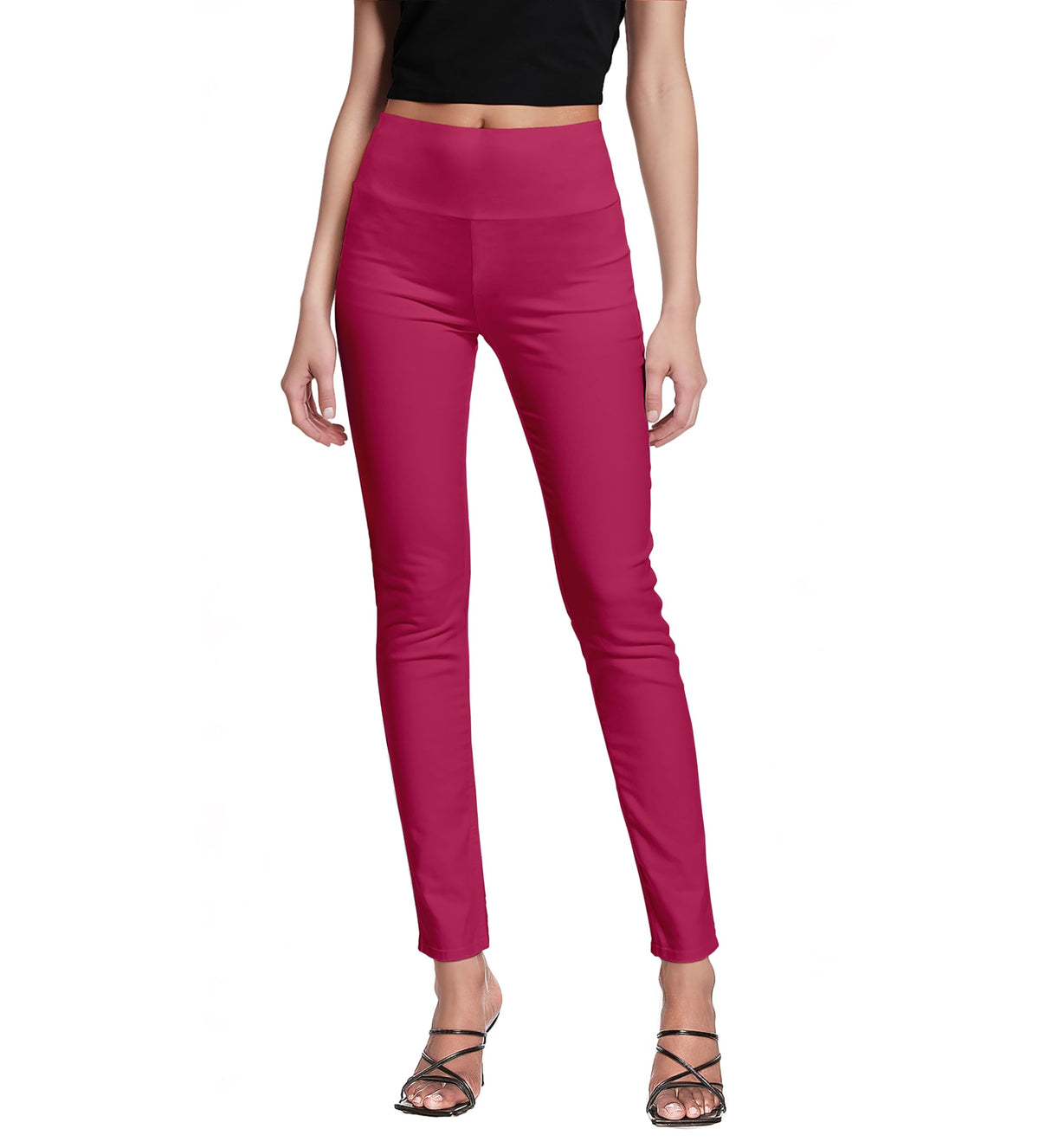 Hybrid & Company Super Comfy Stretch with Full Elastic Waist Pull On Millennium Twill Pant