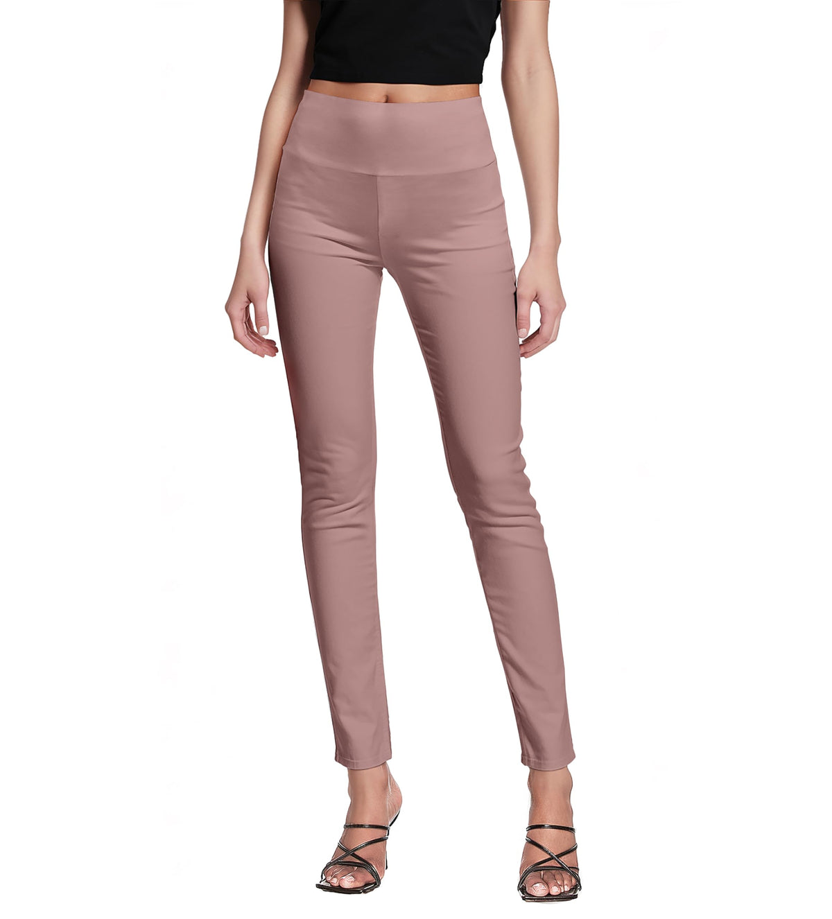 Hybrid & Company Super Comfy Stretch with Full Elastic Waist Pull On Millennium Twill Pant