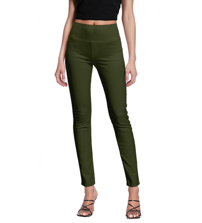 Hybrid & Company Super Comfy Stretch with Full Elastic Waist Pull On Millennium Twill Pant
