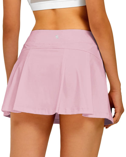 Stelle Women Tennis Skirt High Waisted Athletic Golf Skorts with Pockets