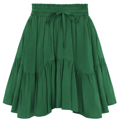 Scarlet Darkness Women Renaissance Pirate Flowy Mini Skirts with Shorts