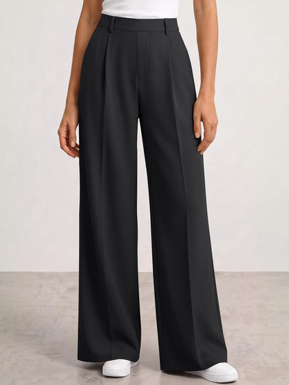 LILLUSORY Womens Stretchy High Waisted Dress Work Pants 2026