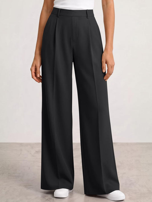 LILLUSORY Womens Stretchy High Waisted Dress Work Pants 2026