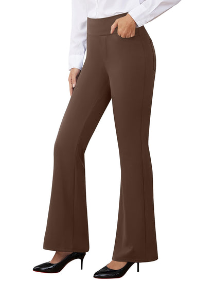 AB-Eleven Women Dress Pants Stretch Business Casual Work Slacks with Pocket