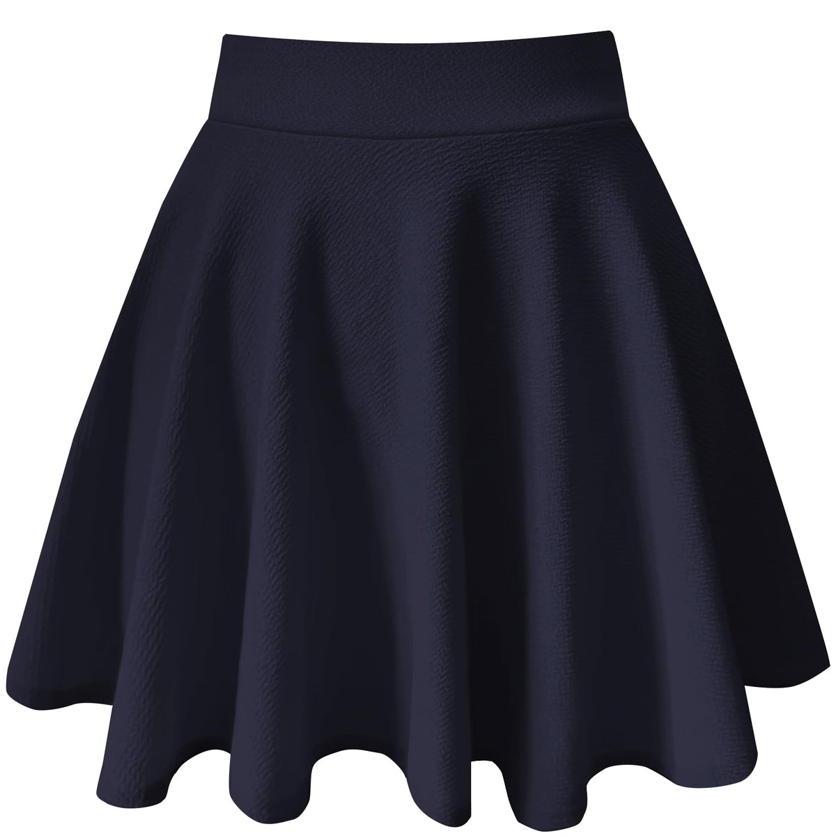 THHGPO Women's Casual Basic Skirts A-Line Skirt with Shorts
