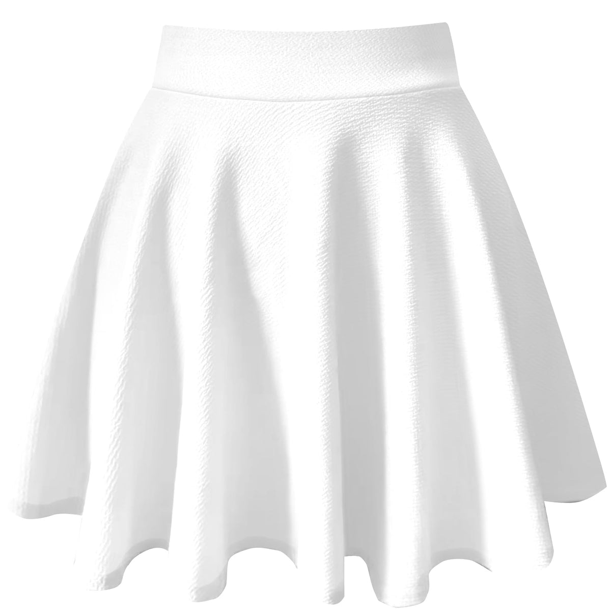 THHGPO Women's Casual Basic Skirts A-Line Skirt with Shorts