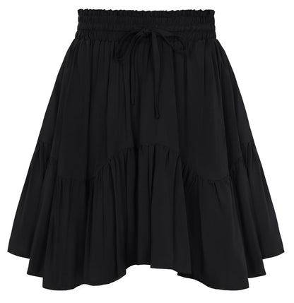Scarlet Darkness Women Renaissance Pirate Flowy Mini Skirts with Shorts