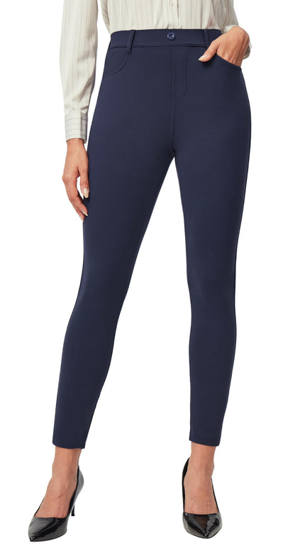 Dress Pants Women Stretch Work Pants Business Casual Outfits with 2 Pockets