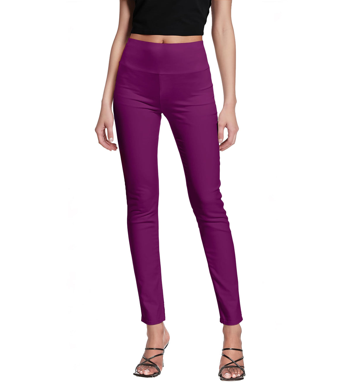 Hybrid & Company Super Comfy Stretch with Full Elastic Waist Pull On Millennium Twill Pant